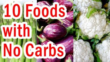 What vegetables have no carbs?