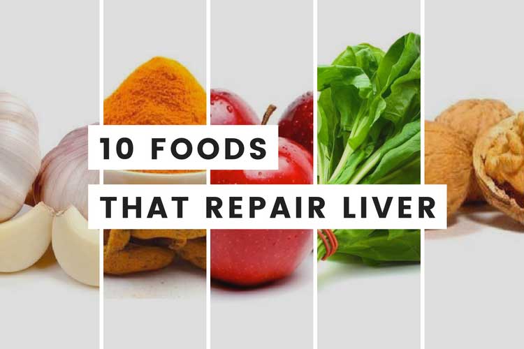 What vitamins help repair liver?