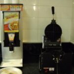 What waffle mix does La Quinta use?