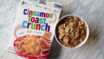 What was found in the Cinnamon Toast Crunch box?