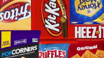 What was the most popular snack in the 1980s?