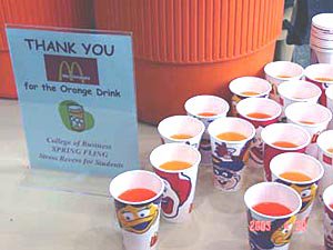 What was the original McDonalds orange drink?