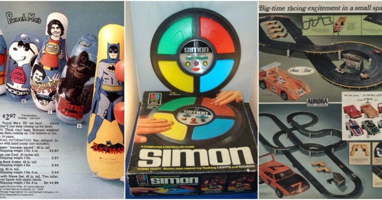 What were popular items in the 70s?