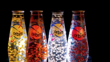 What were the balls in Orbitz drink?