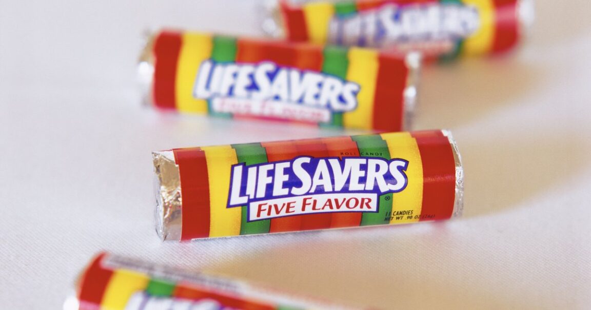 What were the original 5 Flavors of Life Savers?