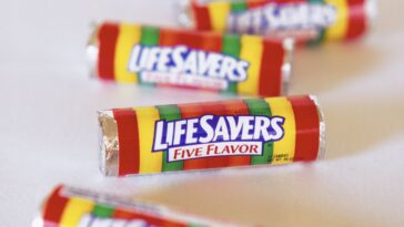 What were the original 5 Flavors of Life Savers?