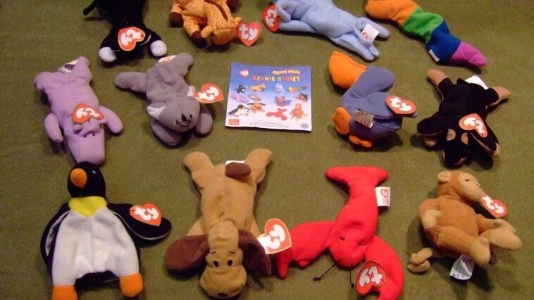 What years did Mcdonalds have Beanie Babies?