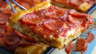 What's a Sicilian style pizza?
