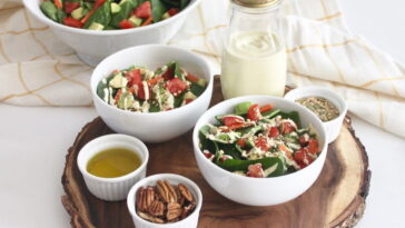 What's a healthy salad dressing?