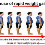 What's considered rapid weight gain?