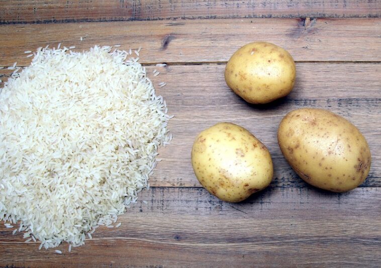 What's healthier rice or potato?