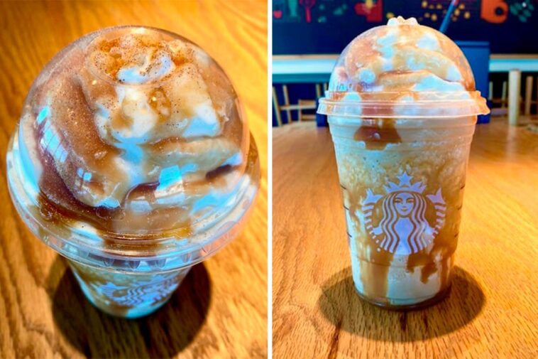 What's in the Starbucks funnel cake drink?