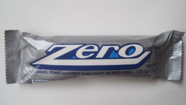 What's inside a Zero candy bar?