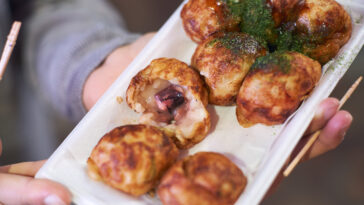 What's inside a takoyaki?