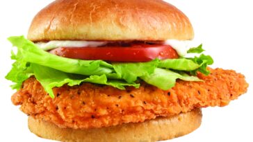 What's on a Wendy's spicy chicken sandwich?