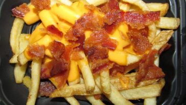 What's on the baconator fries?