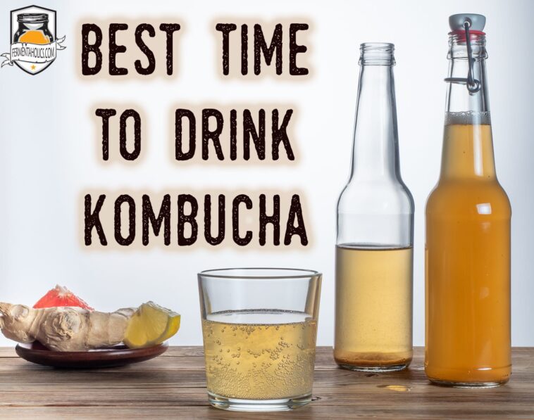 What's the best time of day to drink kombucha?