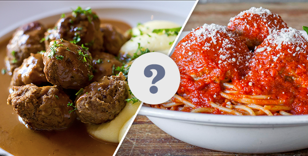 What's the difference between Swedish meatballs and Italian meatballs?