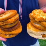 What's the difference between a crispy chicken biscuit and a McChicken biscuit?