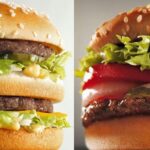What's the difference between a quarter pound king and a Whopper?