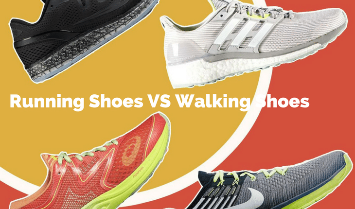 What's the difference between running and walking shoes?