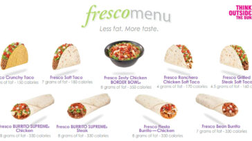 What's the healthiest thing on the Taco Bell menu?