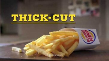 When did Burger King change its fries?