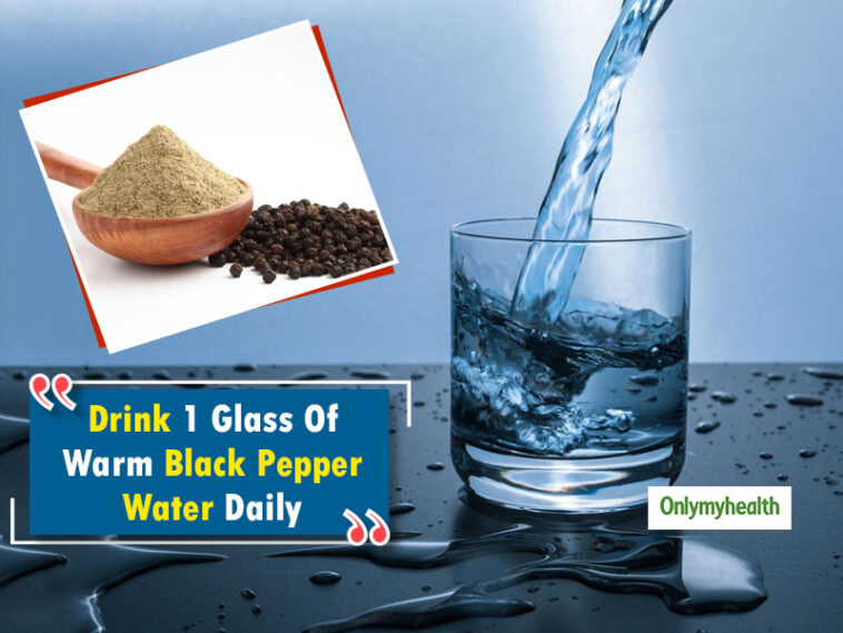 When should I drink black pepper water?