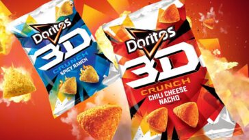 When was Doritos 3D discontinued?