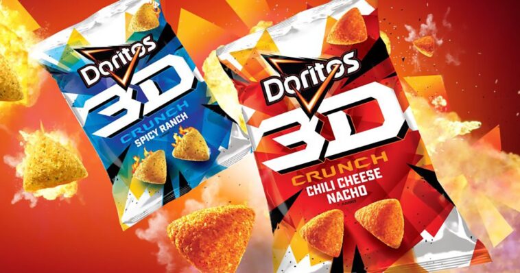 When was Doritos 3D discontinued?