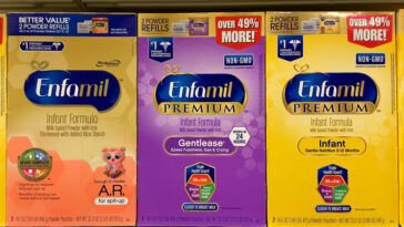 When was Enfamil last recalled?