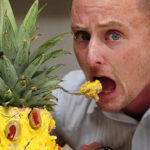 When you eat a pineapple does it eats you back?