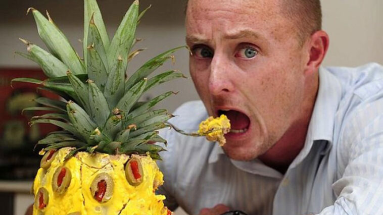 When you eat a pineapple does it eats you back?