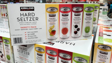 Where are Kirkland seltzers made?