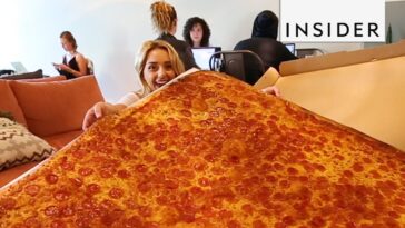Where can you get the world's largest pizza?