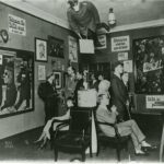 Where did höch first exhibit Cut with the Kitchen knife?