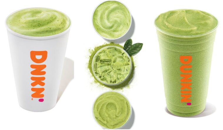 Where does Dunkin get their matcha from?
