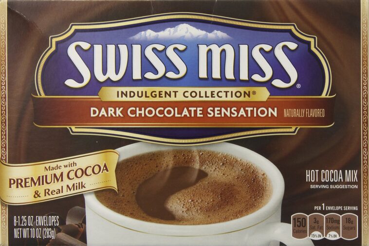Where does Swiss Miss hot chocolate come from?