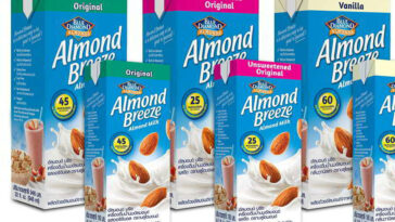 Where is Almond Breeze manufactured?