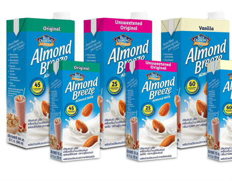 Where is Almond Breeze manufactured?