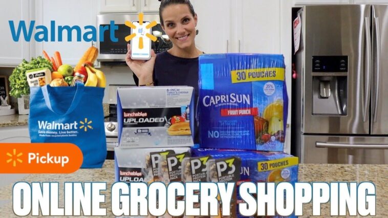 Where is my Walmart grocery order?