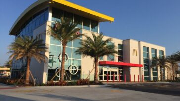 Where is the 2nd biggest McDonald's in the world?