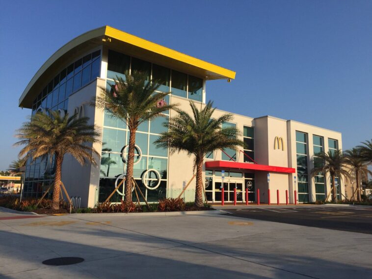 Where is the 2nd biggest McDonald's in the world?