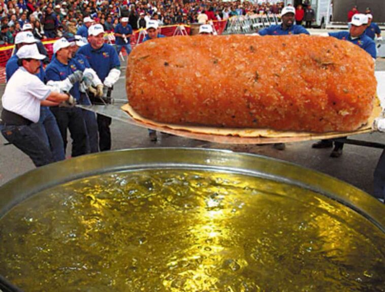 Where is the world's biggest mozzarella stick?