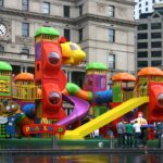 Where was the first McDonald's Playland?