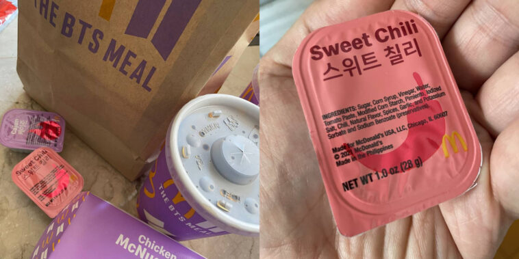 Which BTS sauce spicy?