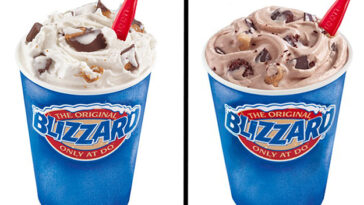 Which Dairy Queen Blizzard has the most calories?