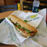 Which Subway bread has least calories?