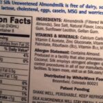 Which almond milk has no carrageenan?