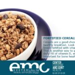 Which cereals are fortified with vitamin D?